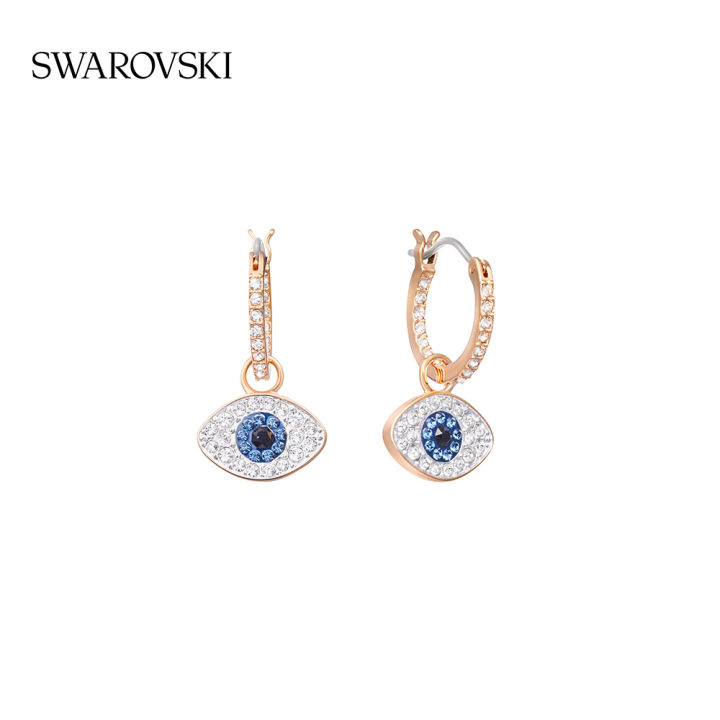 swarovski-ตาปีศาจ-swarovski-สัญลักษณ์ต่างหูสตรีสำหรับแฟน