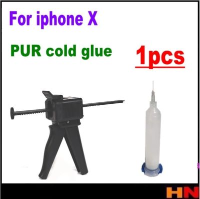 1ชิ้นสำหรับ Iphone X กรอบกลางสติกเกอร์กาวฝาหลังสำหรับขาตั้งโทรศัพท์ทั้งหมดซ่อมกาวเหลว Pur เจลเย็น