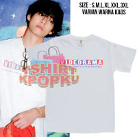 เสื้อยืด พิมพ์ลายศิลปินเกาหลี TAEHYUNG BTS VIDEORAMA