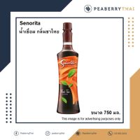 SENORITA Flavoured Syrup ซินญอริต้า ไซรัป น้ำเชื่อม กลิ่นชาไทย ขนาด 750 มล.