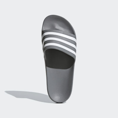 รองเท้าแตะ adidas ADILETTE AQUA (สีเทาแถบขาว)