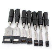 คุณภาพสูง8ชิ้นเซ็ตงานไม้ Chisels Indurative DIY ช่างไม้เครื่องมือไม้แกะสลัก Hewn Flat Chisel Jumper