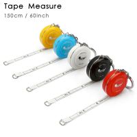 【YF】☸✔  1 Tape Measure 150cm/60 inch Push Measuring Soft Retractable for Sewing Accessories Double-Side Ruler