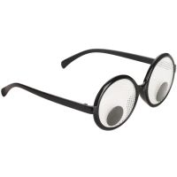 Eyes Glasses Photo Props Eyeball Round Frame Wear-resistant Spoof Costume