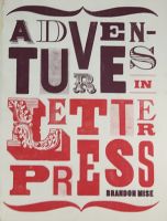 หนังสือ ออกแบบ ตัวหนังสือ กราฟฟิก ดีไซน์ ภาษาอังกฤษ ADVENTURES IN LETTER PRESS 240Page