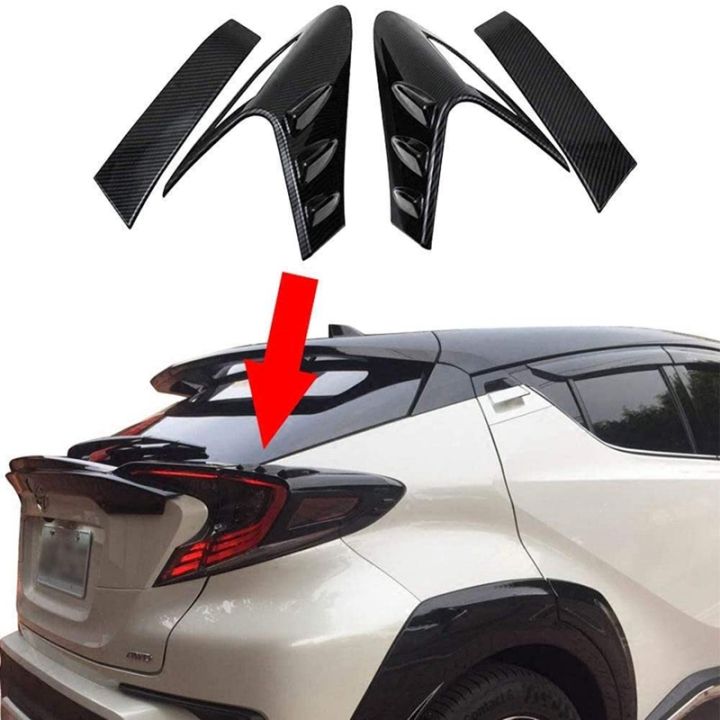 4pcs-carbon-fiber-style-rear-back-lamp-tail-light-cover-trim-for-fit-toyota-chr-c-hr-2016-2018