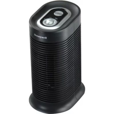 Honeywell AllergenPlus HEPA Tower Air Purifier, Airborne Allergen Reducer for Small Rooms (75 sq ft),HPA060