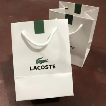 Lacoste paper store bag