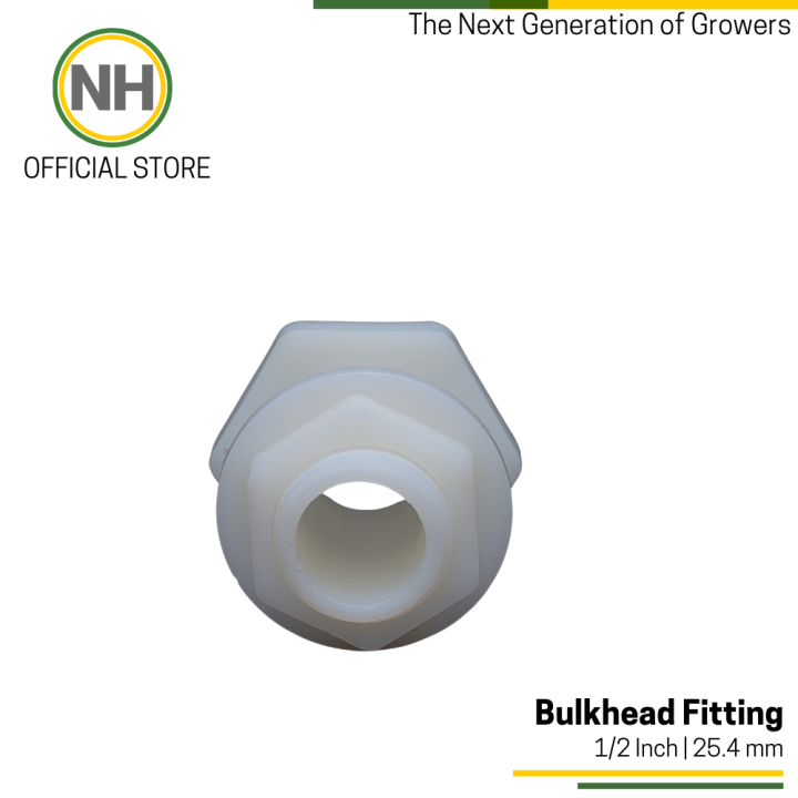 NH Bulkhead Fitting for Hydroponics and Irrigation Lazada PH