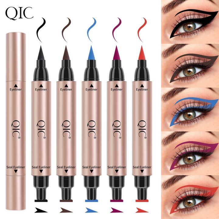 qic-อายไลน์เนอร์-2หัว-สีสวยคมชัด-ติดทนนาน-มีทั้งหมด5สี