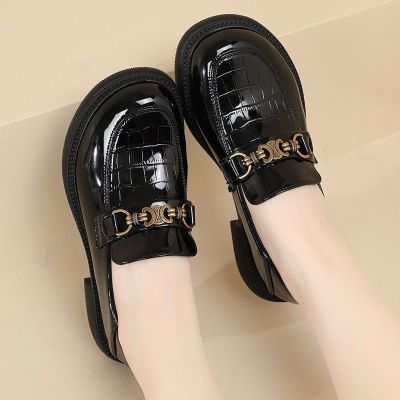 ✷ Real soft leather single shoes for women 2023 spring new Korean style fashion versatile loafers for women soft sole non-slip small leather shoes for women