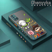 เคสปลอกสำหรับ Samsung กาแล็คซี่ Chenyyka M51ลายการ์ตูนเรื่องของเล่นน่ารักขอบสี่เหลี่ยมเคสโทรศัพท์แบบแข็งซิลิโคนนิ่มเคสกันกระแทกเคสป้องกันกล้องฝาปิดเลนส์เต็มรูปแบบ