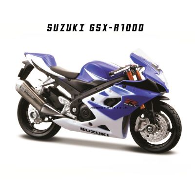 Maisto 1:18 SUZUKI รถ Moto GSX-R1000ต้นฉบับได้รับอนุญาตโมเดลมอเตอร์ไซค์อัลลอยจำลองของของขวัญวันเกิดเก็บรถของเล่น