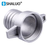 Gasoline water pump fittings 2 Inch aluminum pipe connecting wrench with rubber gasket pump connector pipe fitting