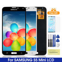 Super AMOLED S5จอแสดงผลขนาดเล็ก,สำหรับเหมาะสำหรับ Samsung Galaxy S5มินิ G800 G800F G800H จอแสดงผล Lcd Touch Screen Digitiser ประกอบแผง