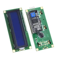 โมดูลจอ1602 LCD สำหรับ Arduino จอโมดูล LCD สีฟ้า I2C 1602