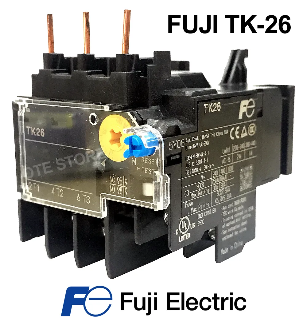 Fuji Tk26 Tr5 1n 3 Thermal Overload Relay Tor Suitable Sc 4 0 Sc 4 1 Sc 5 1 Lazada