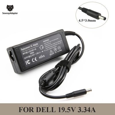 19.5V 3.34A 4.5x3.0mm 65W laptop AC power adapter charger for Dell Inspiron 15 5558 3558 3551 3552 5551 5559