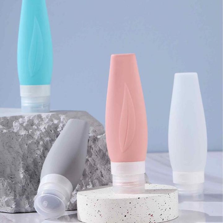 travel-shampoo-and-conditioner-bottles-4pcs-leak-proof-silicone-liquid-bottles-set-travel-size-tubes-for-travel-essentials-refillable-bottle-for-body-wash-conditioner-beneficial