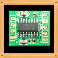 5Pcs Mini Digital Amplifier Board 2*3W Amplifier Board Class D PAM8403 2.5 ~ 5V USB Powered