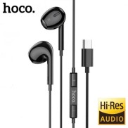 Tai nghe có dây giắc cắm type c Hoco micro đàm thoại bass mạnh âm thanh