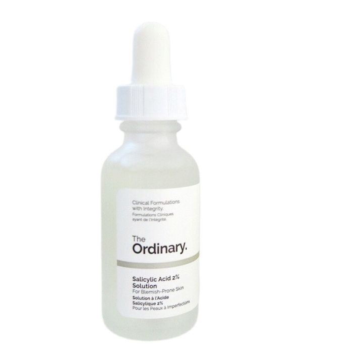 the-ordinary-salicylic-acid-2-30ml-serum-รูขุมขนกระชับ-สกินแคร์ลดสิว-กำจัดสิวหัวดำ-กระชับผิว-ทำให้รอยสิวจางลง-การดูแลสิว-ผลัดเซลล์ผิว