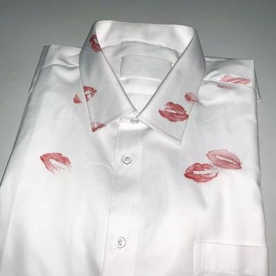 ZZOOI 2022 Mens Printing White Color Long Sleeves Shirts Fashion Trend Unisex Clothes Casual Loose High-quality Shirts Size M-2XL