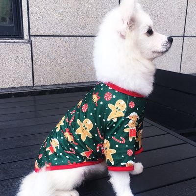 【cw】 ChristmasElkClaus Pattern DogClothingPartyKitten Costume Apparel Supplies Newest Wholesale 【hot】