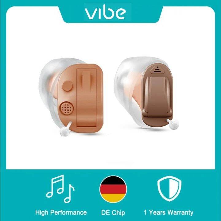 Siemens Vibe Invisible Mini Hearing Aids Programmable 8 Channel Digital