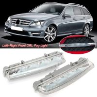 Car Front DRL Daytime Running Light Fog Lamp for W204 W212 C250 C280 C350 E350