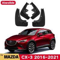 Mud Flaps For Mazda CX3 CX 3 2016-2021 2017 2018 DK Splash Guards MudFlaps Front Rear Mudguards Fender Car Exterior Accessories