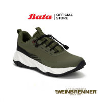 Bata บาจา รองเท้าผ้าใบ (สนีคเคอร์)ชายแบบผูกเชือก รองเท้าหุ้มส้น รองเท้าผ้าใบลำลอง รองเท้าลำลองชายแบบผูกเชือก รุ่นKAITO สีกากี 8307811