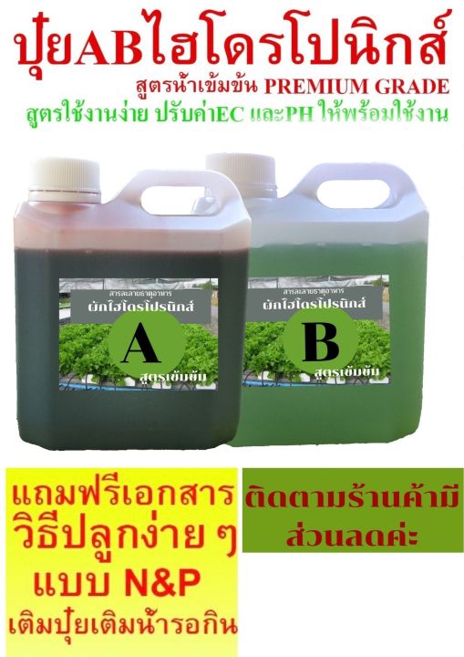 ปุ๋ยa-b-สำหรับปลูกผัก-ใฮโดรโปรนิกส์-สูตรเข้มข้น