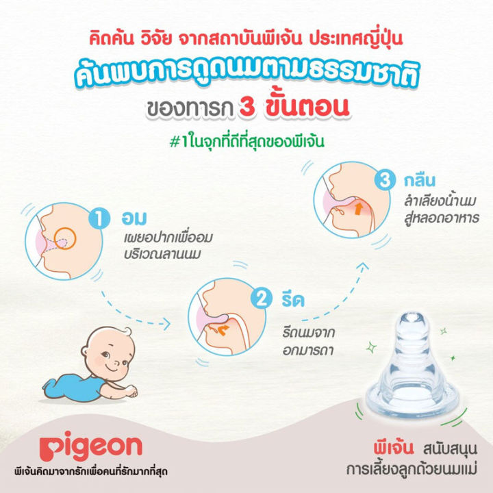 pigeon-จุกนมเสมือนนมมารดา-รุ่นมินิ