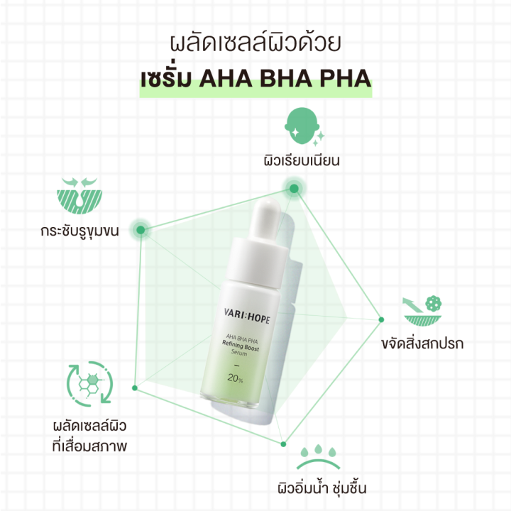 varihope-8-days-pure-vitamin-c-ampoule-ex-13-5-15-ml-amp-aha-bha-pha-refining-boost-serum-15-ml-แอมพูลวิตามินซีเข้มข้น-และเซรั่มผลัดเซลล์ผิว