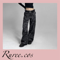 [พร้อมส่ง/ของแท้] BlackUp - Camo Two-way Cargo Pants