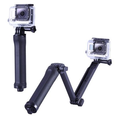 3 Way Grip Waterproof Monopod Selfie Stick Tripod Stand for GoPro Hero 7 6 5 4 Session for Yi 4K Sjcam Eken for Go Pro Accessory