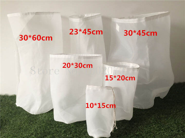 Food grade Tea Milk Juice Wine bucket beer filter bag for hop and malt
