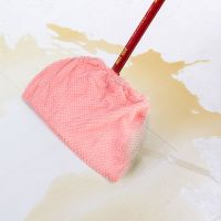 ◕ Floor Cleaning Rag Multi-function Broom Mop Replacement Cover Flannel Mop Cloth Cover Household Cleaning Tools Reusable