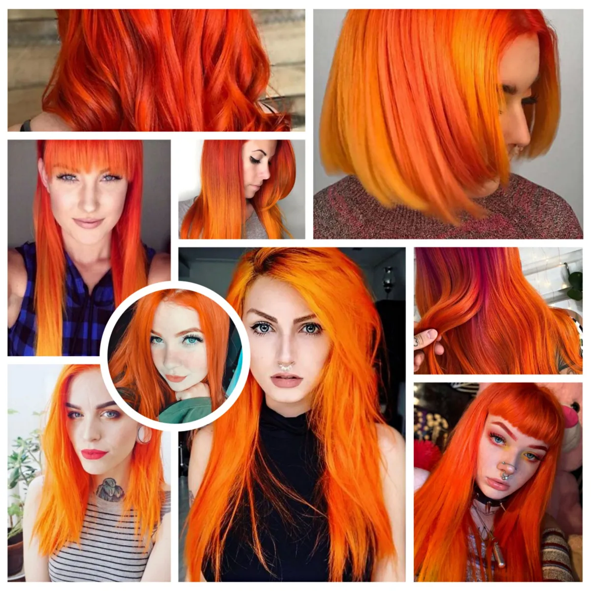 0/43+peroxide 100ml) Orange HAIR COLOR DYE CREAM 100ML PEWARNA RAMBUT/Orange  hair/脏橘色 | Lazada