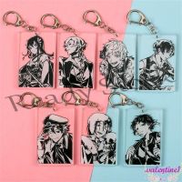 【hot sale】 ✳ B09 VALENTINE1 Anime Jewelry Accessories Keyring Cartoon Jewelry Key Holder Bungo Stray Dogs Keychain Bag Accessories Fans Collection Props Pendant Special Anime Collection Cartoon Figures Acrylic Key Ring