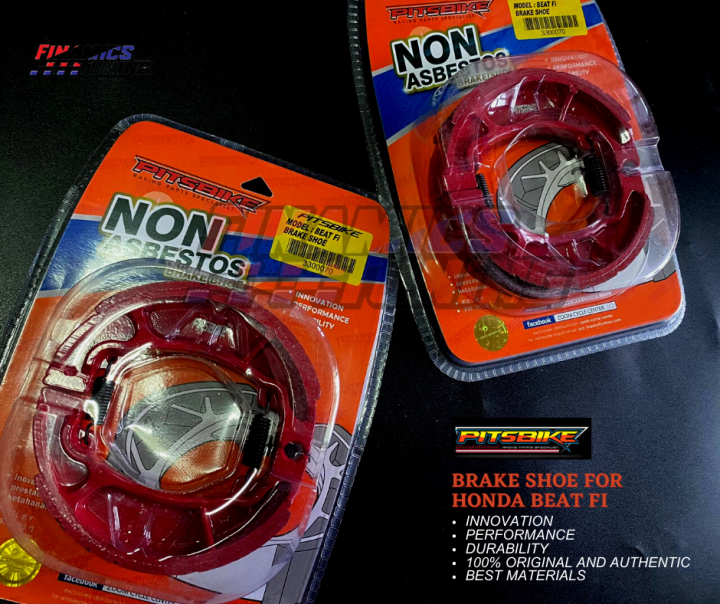 BRAKE SHOE HONDA BEAT FI PITSBIKE Lazada PH