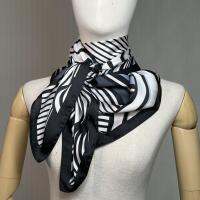 GSP SILK CHIFFON SCARFผ้าพันคอพิมพ์ลาย (PP1WDG)