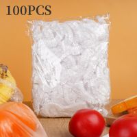 【CC】 Disposable Food Cover Saran Wrap Plastic Grade Fruit Vegetable Storage Elastic Keeping