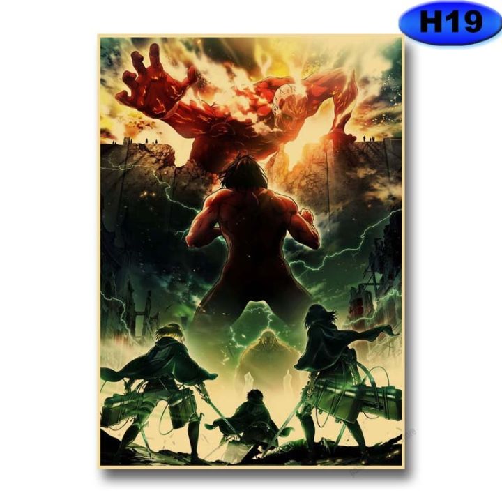 Anime Fire Force Poster Decor For Home Posters Room Wall Pictur Kraft Paper  Retro And Prints Art Bar Cafe Stickers