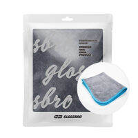 GLOSSBRO Supreme Half Dual Side Drying Towel ผ้าเช็ดแห้งถนอมสีรถ รุ่น 2 หน้า Professional Grade (60X50cm)