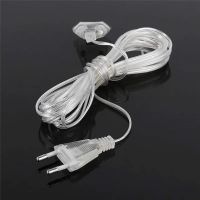 5M LED Curtain Icicle Fairy Christmas String Light Power Extension Cable Plug Extender Wire For Garland Wedding Party Lamp Decor