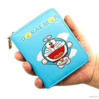 XL New Doraemon coin purse cute cartoon jingle cat card holder men and women anti-degaussing card jacket LX