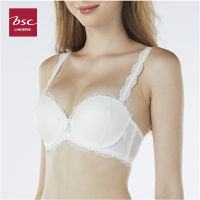 BSC lingerie ชุดชั้นในบรา MOLD BRA บรารูปแบบมีโครงถอดสาย - BB6640