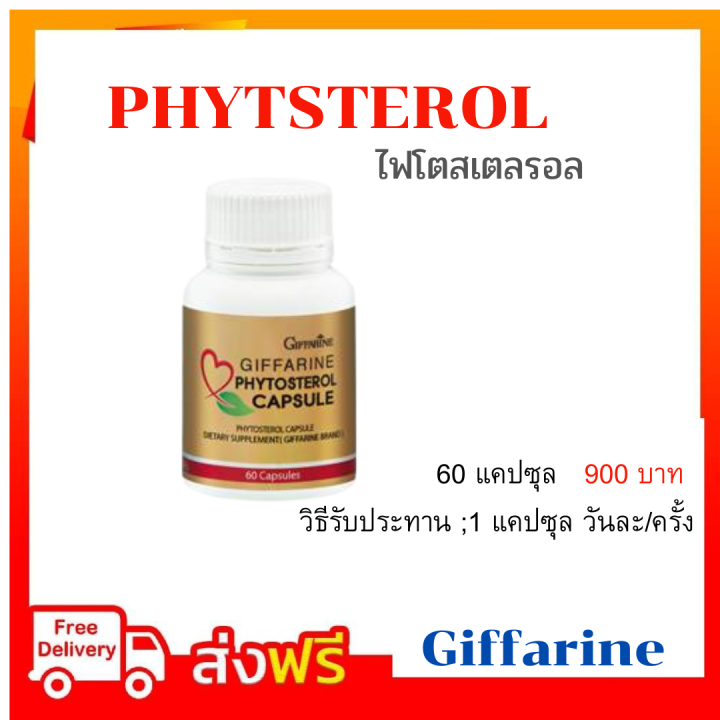 กิฟฟารีน-phytosterol-ไฟโตสเตอรอล-สารจากธัญพืชถั่วเหลือง-ผลิตภัณฑ์-อาหารเสริมเพื่อสุขภาพ-giffarine